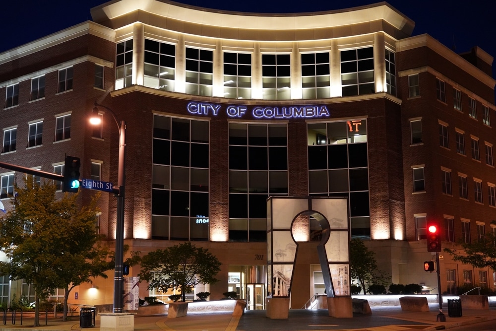 columbia,,missouri,united,states,of,america.,june,19th,,2022.,illuminated